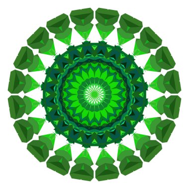 Soyut çok renkli kaleydoskop arkaplanları. Soyut etnik vektör duvar kağıdı. Renkli tekrarlayan mozaik-taşıyıcı. Vektör illüstrasyonu