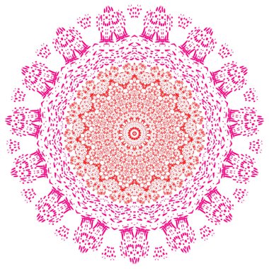 Soyut çok renkli kaleydoskop arkaplanları. Soyut etnik vektör duvar kağıdı. Renkli tekrarlayan mozaik-taşıyıcı. Vektör illüstrasyonu