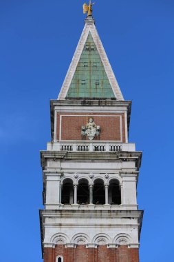 Venedik 'teki St. Mark' s Campanile, İtalya