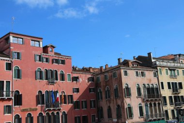 İtalya, Venedik 'in San Marco bölgesinde eski bir kasaba.