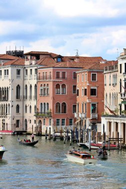 Grand canal rialto Köprüsü Venedik, İtalya