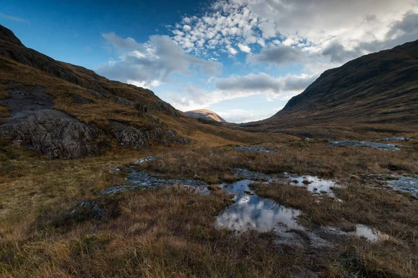 Vista Desde Las Montañas Las Tres Hermanas Kinlochleven Highlands Escocia —  Fotos de Stock