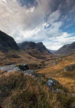 Üç kız kardeş Dağları Kinlochleven, yaylaları, İskoçya, yanındaki göster