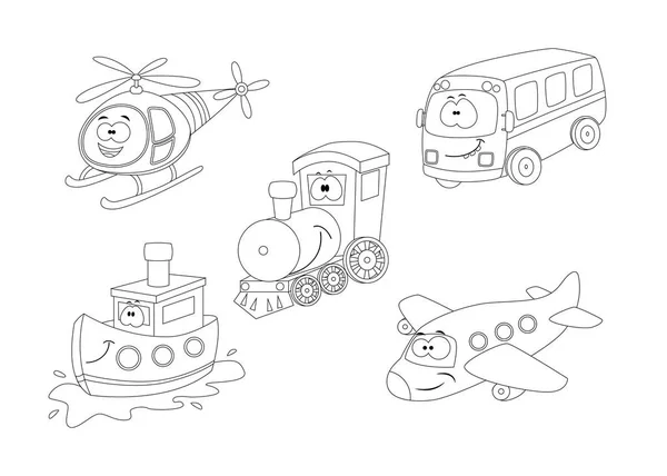 Grappige Tractors Kleurplaten
