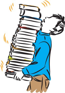 Çocuk kitap illüstrasyon kule vektör