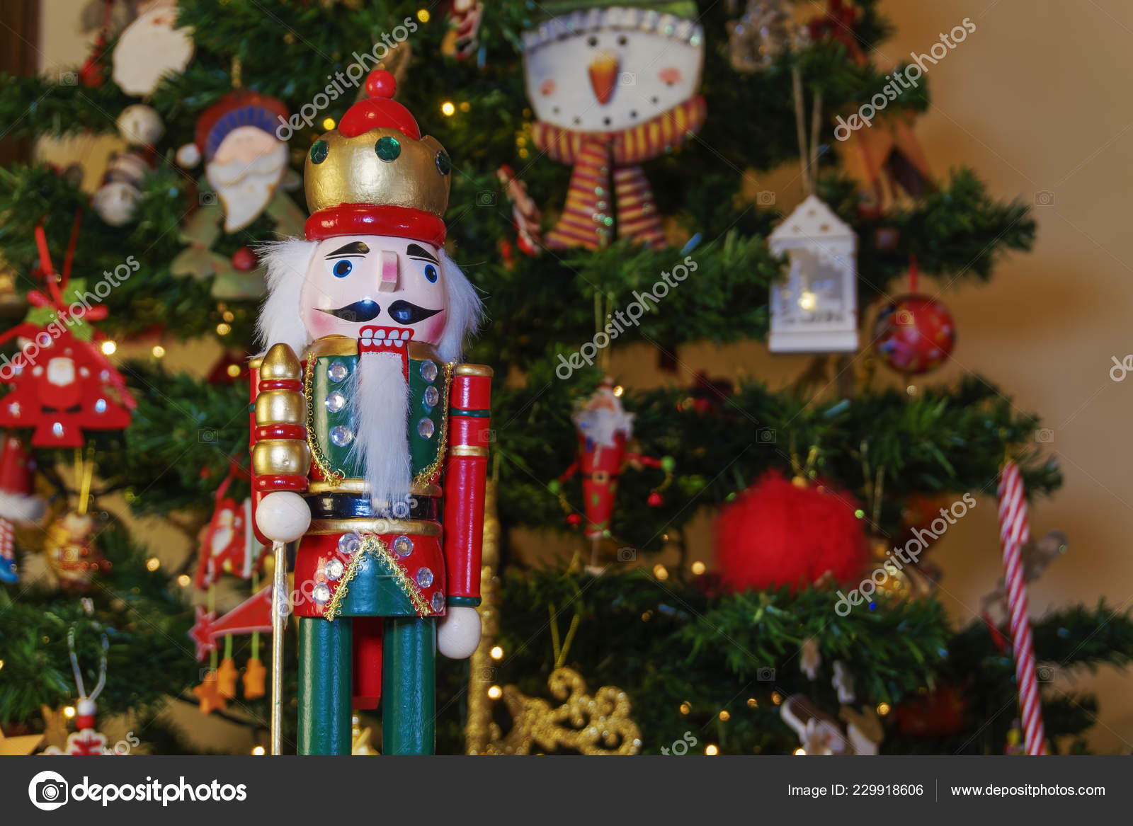 large nutcracker decoration