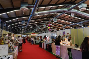 Selanik, Yunanistan - 08 Eylül 2019: Kalabalıkla birlikte 84..