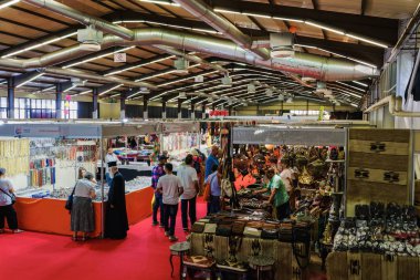 Selanik, Yunanistan - 08 Eylül 2019: Kalabalıkla birlikte 84..