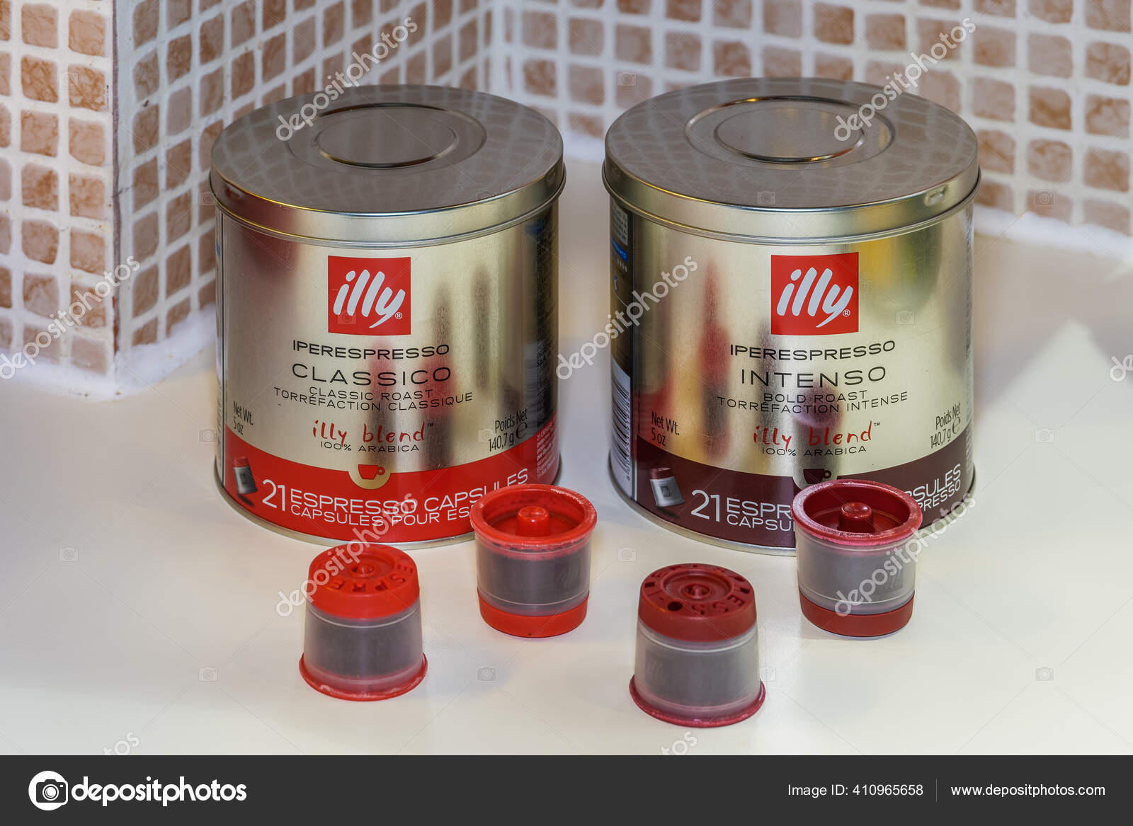 Automatic Illy Iperespresso Single Serve Capsules Used Create