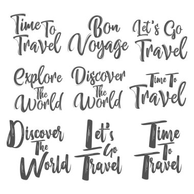 Beyaz arka plan üzerinde izole elle çizilmiş yazı vektör çizim