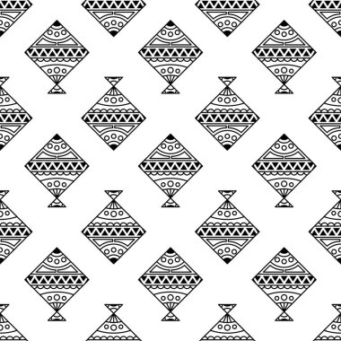 Uçurtma anahat simge kümesi