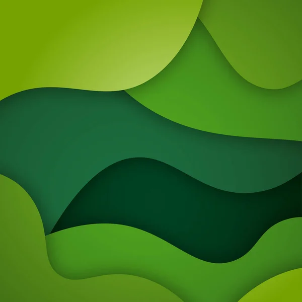 Farbenfroher Flüssiger Und Geometrischer Hintergrund Mit Fließenden Verlaufsformen — Stockvektor