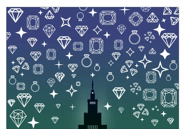 Zengin Varşova elmaslarla doldu