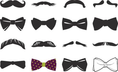 Papyon ve bıyıklı bir adam sembolüsün