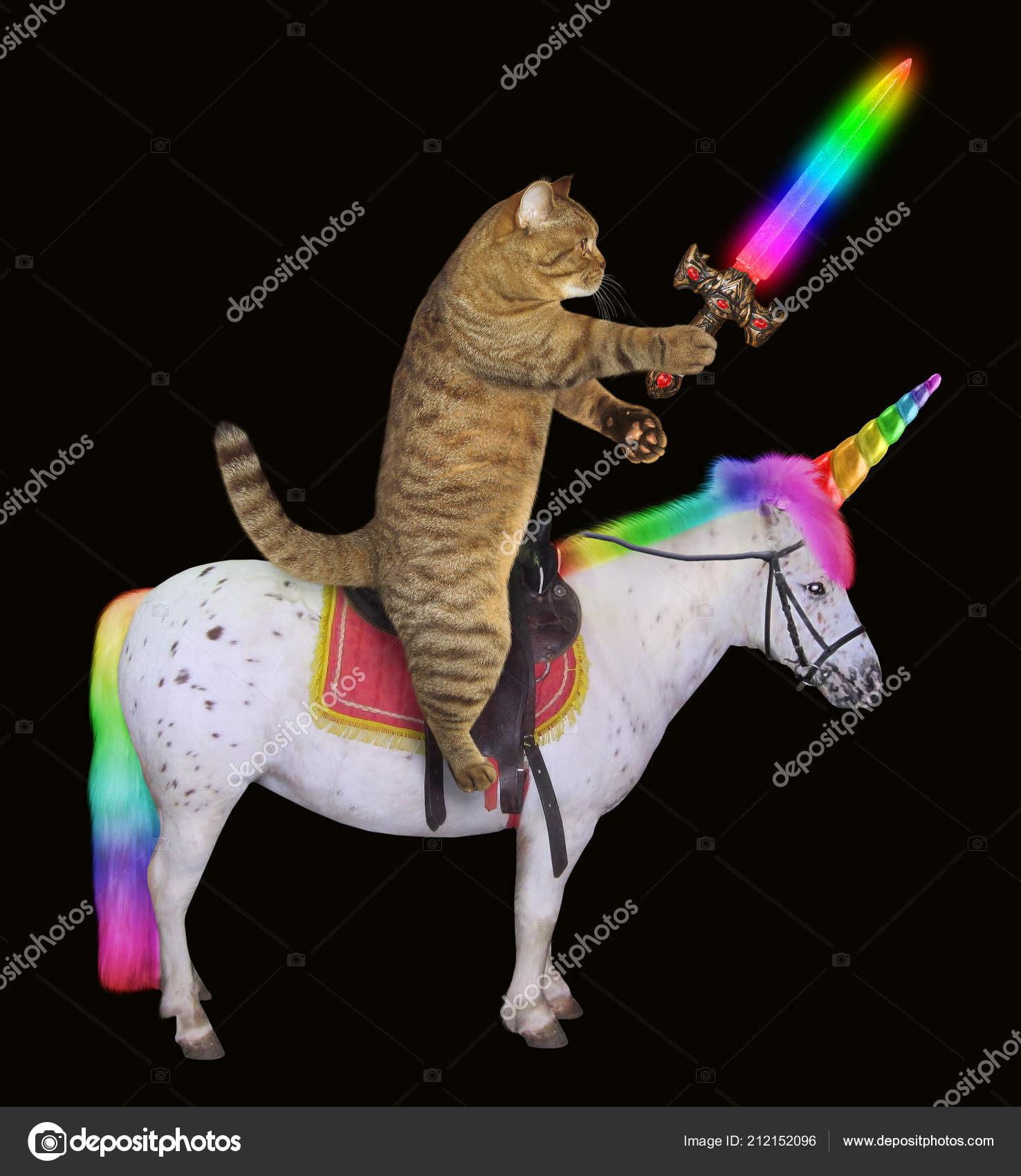 Rainbow sword
