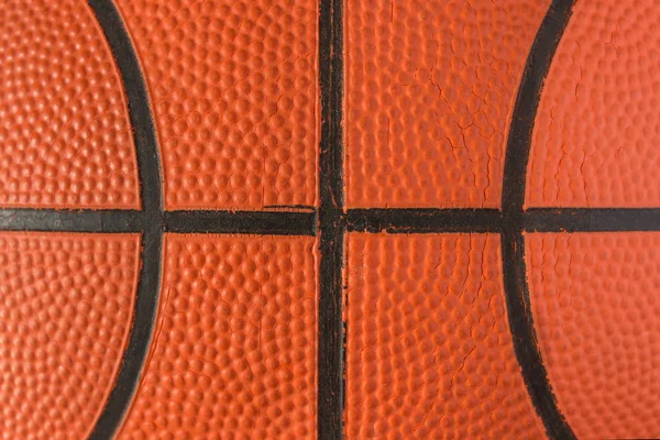 Uzavřené Pohled Basketbal Pro Pozadí Basketbal — Stock fotografie