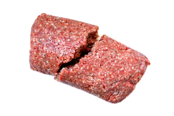 Carne Picada Cruda Para Cocinar Chuletas Hamburguesas Albóndigas Concepto Cocina — Foto de Stock