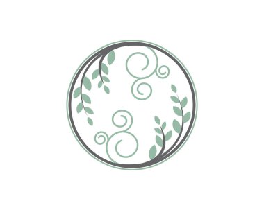 Çember şeklinde çiçek süsü.