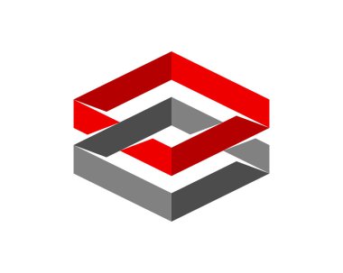 İki kare bir sonsuzluk sembolü oluşturur.