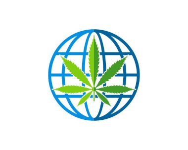 İçinde basit esrar bulunan dünya küresi