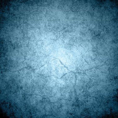 Mavi dizayn edilmiş grunge dokusu. Metin veya resim için alanı olan klasik arkaplan