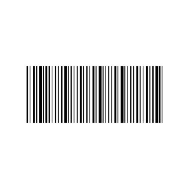 Barkod simge vektör soyut