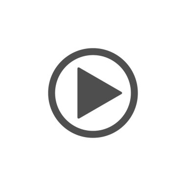 Düğme oyun. Vektör simgesi