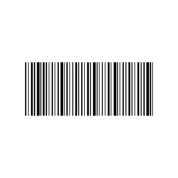 Barcode Ikonen Vektor Abstrakt — Stock vektor