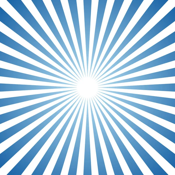 Blue abstract sun rays vector background