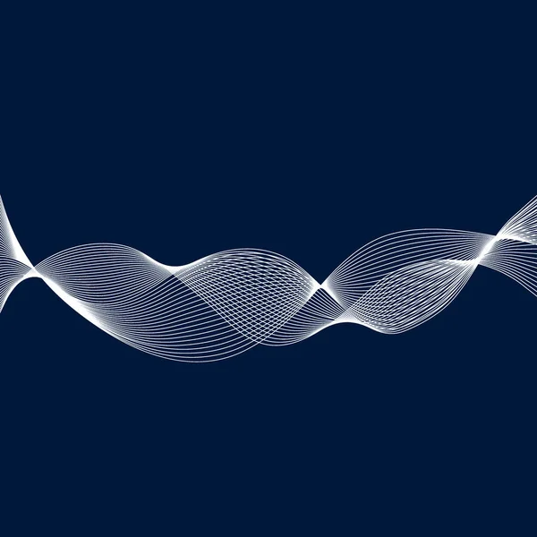 デザインのための抽象波ベクトル — ストックベクタ