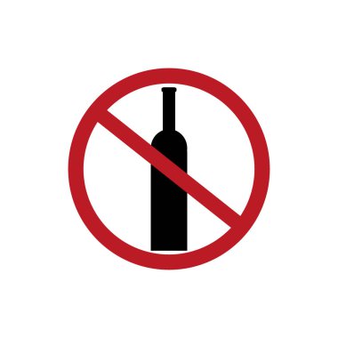 İçme işareti vektör simge yok