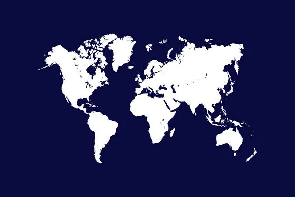 World Map Vector Abstract — Stock Vector