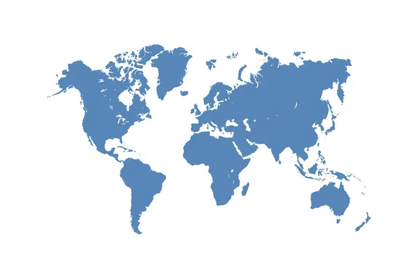 Mapa Del Mundo Vector Resumen — Archivo Imágenes Vectoriales