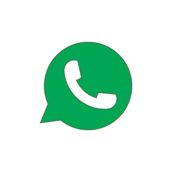 Telefon vektör simgesi. Telefon simgesi