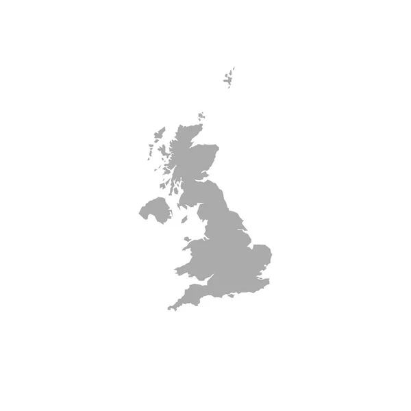 英国地图矢量 — 图库矢量图片