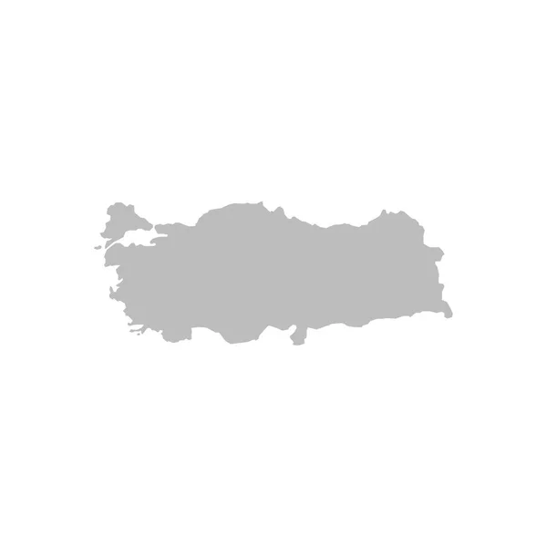 Turquie Carte Vectorielle Icône — Image vectorielle