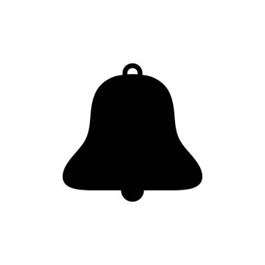 Noel bell. Bell vektör simgesi