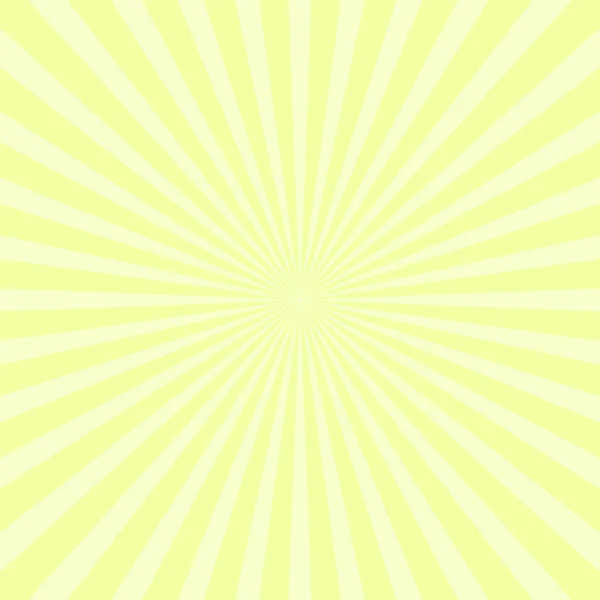 Jaune Abstrait Rayons Soleil Fond Vectoriel — Image vectorielle