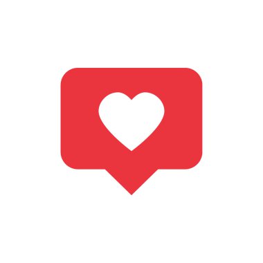 Vektör simgesi gibi. Sayaç tebliğ kutsal kişilerin resmi. Kalp işareti