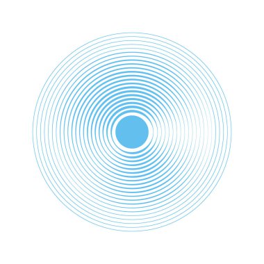 Ses çemberi arka planı. Soyut halkalar 