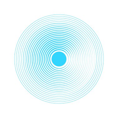 Ses çemberi arka planı. Soyut halkalar 