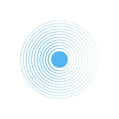 Ses çemberi arka planı. Soyut halkalar
