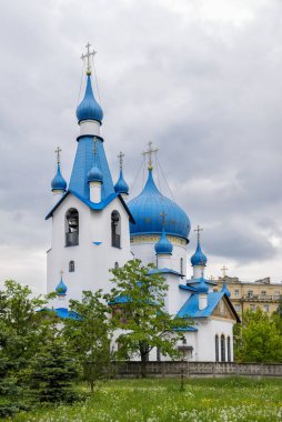 St. Petersburg, Rusya 'daki Pulkovo Park 'ta Noel Kilisesi
