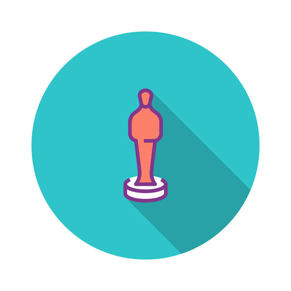 Премия "Оскар", векторная иллюстрация
 