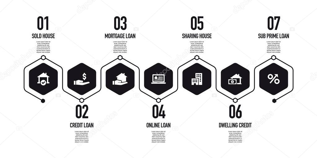 MORTGAGE CONCEPT, vector illustration