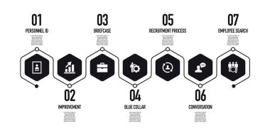 iş kavramı, vektör illüstrasyonu 