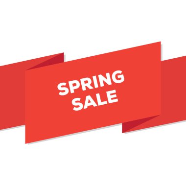 Bahar satış, vektör çizim 