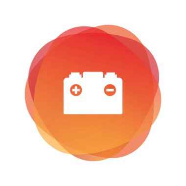 Akümülatör kavramı, vektör çizim 