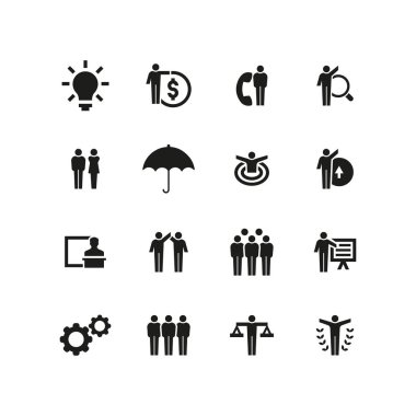 Web simgeler kümesi. vektör çizim 