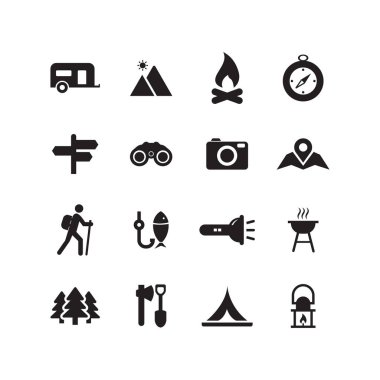 Web simgeler kümesi. vektör çizim 